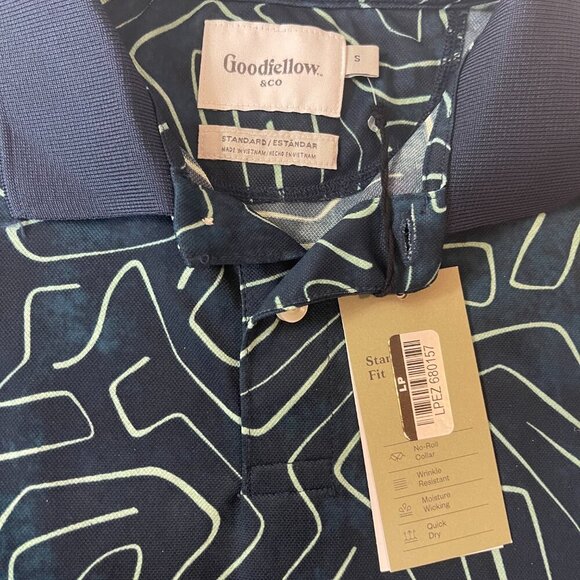 Goodfellow & Co. Men's sweater size S in green with a striped design. - Picture 5 of 6